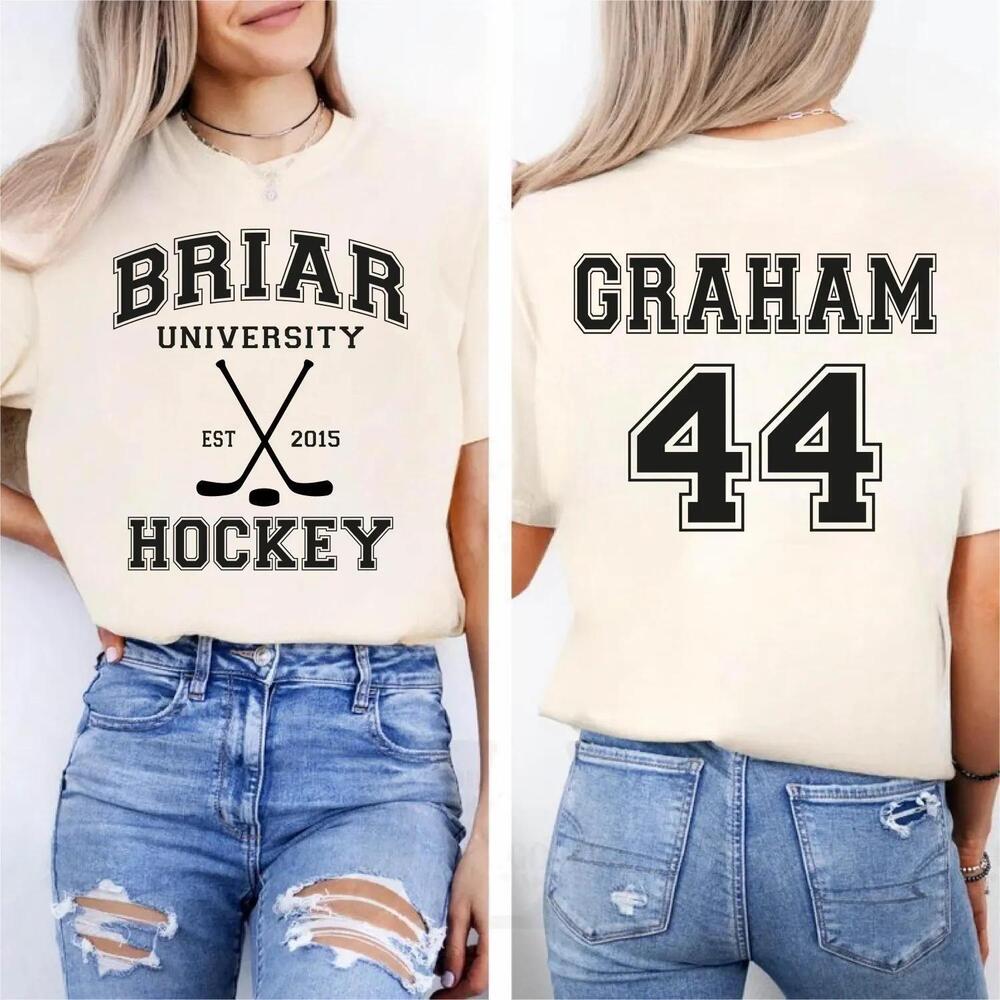Personalized Hockey Shirt, Custom University Hockey Est Custom Shirt 2 Sided